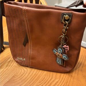 Chala “Faith” Brown Crossbody Bag